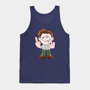 the cute  kid wondering t-shirt Tank Top